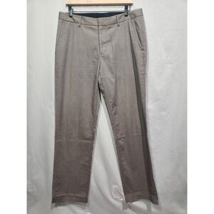 Bonobos Weekday Warrior Thursday Brown Nailshead Straight Leg Dress Pants 33x32‎
